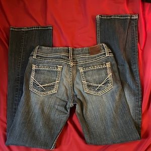 Buckle jeans lightly worn